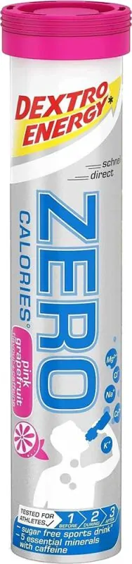 Dextro energy Zero calories+kofein Grapefruit 